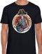Bellatio Decorations Original gangster skelet Halloween verkleed t-shirt zwart voor heren - horror gangster skelet shirt / kleding / kostuum / Halloween outfit XL