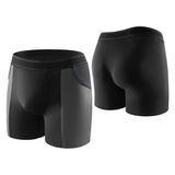Carer 2 Pack Bamboe Heren Incontinentie Boxer Slips Lichtgewicht Ademend Incontinentie Broek voor Mannen met 80 ML Absorberende Pad Voorkomt Blaas Lekken Ontworpen voor Milde Incontinentie Zwart 3XL