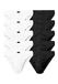 H.I.S Basic slip voor heren (verpakking van 10 stuks), zwart, wit, XXL
