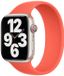 Apple Siliconen solobandje voor de Apple Watch | 38/40/41/42 mm - Maat 7 - Nectarine