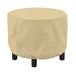 Classic Accessories Terrazzo Round Ottoman/koffie table Cover Small multicolor