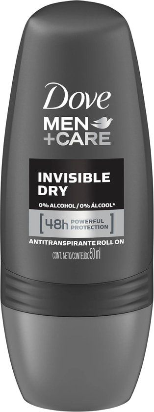 Dove Men+Care Invisible Dry Roll-on Deodorant - 50ml