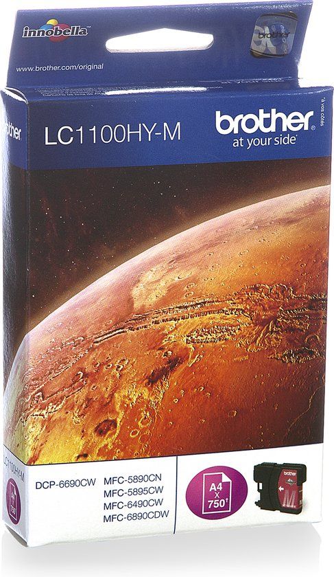 Brother LC-1100HYM Magenta Ink Cartridge