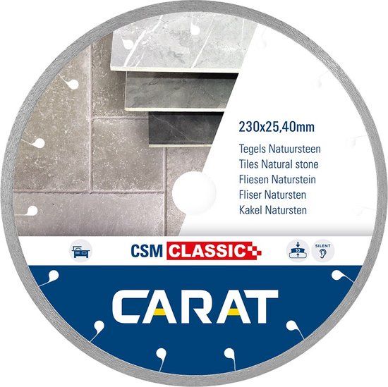 Carat CSM CLASSIC Diamantzaag - 200mm - Tegels