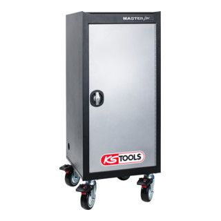 KS Tools service trolley voor mobiele uitlaatgas test stations / diagnose-apparatuur, H1155xB500xD500mm - 1 stuk