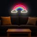 REGENBOOG KASANOVA USB-wandbord neon regenboog