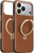 Torras - QPRO Leather Series - iPhone 18 Pro Max / iPhone 17 Pro Max - Marron
