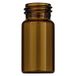 Macherey & Nagel ML-1540 Glazen schroefdraadfles, N 24 met platte bodem, 20 ml, diameter 27,5 mm, hoogte 57 mm, bruin, 100 stuks