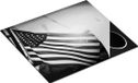 Chefcare Inductie Beschermer Amerikaanse Vlag - Zwart Wit - 57,6x51,6 cm
