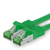 1aTTack.de CAT7 LAN-netwerkkabel 1x 20m 10Gbps Ethernet SFTP - groen