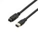 PASOW FireWire 800 tot 400 9 naar 6-pins kabel (9pin 6pin) 6FT, IEEE 1394 Firewire 800 9-pin/6-pins kabel 6 voet (9 pin naar 6 pins)