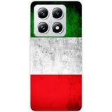 Xiaomi Bedrukt siliconen hoesje compatibel met Xiaomi 14T 4G Drapeau italie