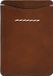 FOSSIL Westover Card Case Medium Brown Leer
