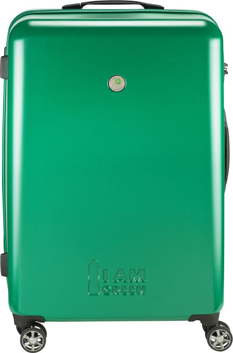 Princess Traveller I'm Green (Atlantic) - Reiskoffer - Groen - 76cm