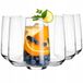 Glasmark Krosno Glazen Set 0,43 Liter Cocktailglazen Cocktail Drinkglazen Waterglazen Vaatwasmachinebestendige Kinderglazen Glasses Kleine Sapglazen 6 X 430 Ml