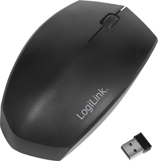 LogiLink ID0191 Bluetooth Muis - 1200 DPI - Zwart