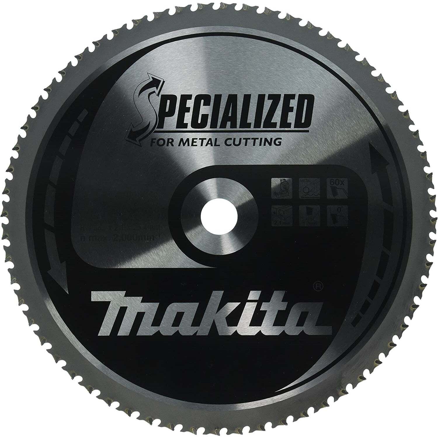 Makita Cirkelzaagblad voor Metaal | Specialized | Ø 305mm Asgat 25,4mm 60T - B-33439
