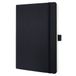 Sigel Conceptum A5 Notitieboek - Zwart - Blanco - Softcover