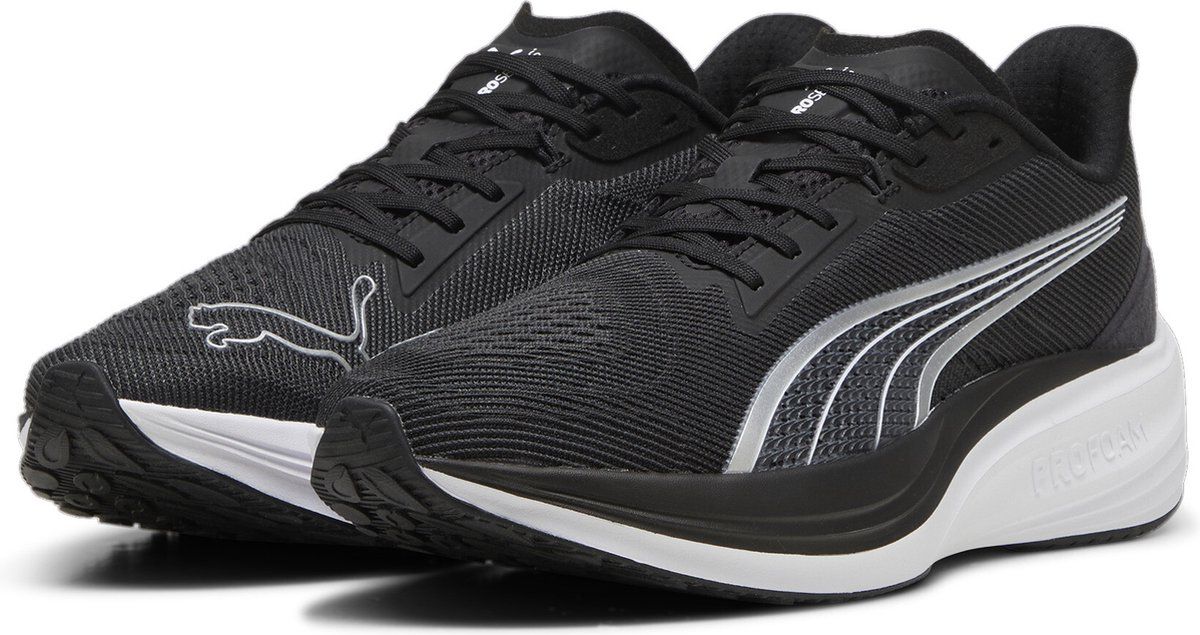 PUMA Darter Pro Unisex Sportschoenen - Puma Black-Puma White - Maat 40