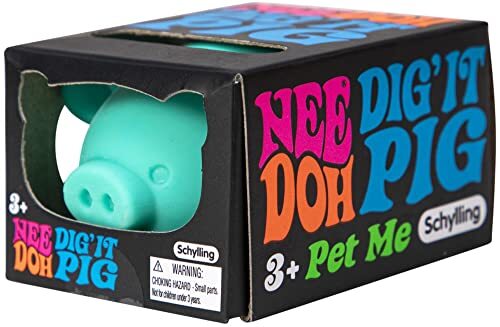 Generic NEE DOH DIG IT Varken Stress Ball - Verschillende Kleuren - (Een per bestelling) van Smartoys