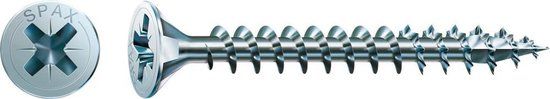 Spax Spaanplaatschroef VZ PK 2.5x12mm PZ1 - 1000 stuks