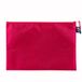Sans marque 2 Pièces Sac de documents - Fermeture éclair étanche - Rouge A4