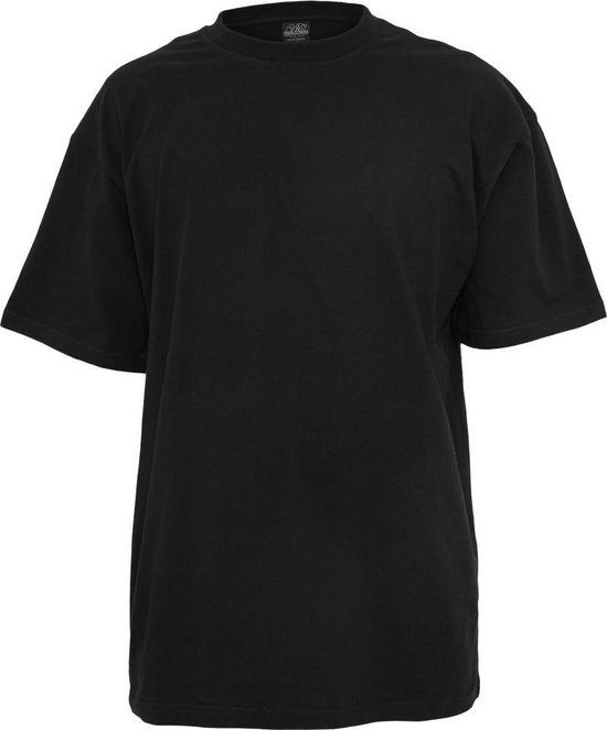 Urban Classics Tall Heren T-shirt - Zwart - Maat L