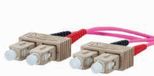 METZ CONNECT 151S1EOEO10E InfiniBand en Glasvezelkabel 1 m 2x SC Roze