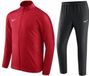 Nike Kids Dri-Fit Academy 18 Trainingspak Unisex - Zwart/Rood - Maat XS
