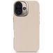 Decoded Leren Hoesje Geschikt voor iPhone 16 - Gemaakt van Premium ECCO Leer - Geschikt voor MagSafe - Clay Beige