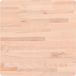 vidaXL Plateau carré 50x50x2,5 cm bois de hêtre massif