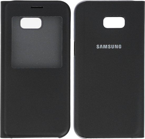 Samsung S-View Cover voor Samsung Galaxy A5 (2017) - Zwart