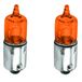 Cyclingcolors 2 x Lampen, 12 V, 23 W, BA9S, Oranje