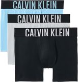 Calvin Klein Boxer Brief 3Pk - Vert - Coton/Élasthanne - Taille M