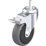 Blickle LKRA-TPA 101KF-FI-ELS-GS12 Roue pivotante avec frein Diamètre de roue : 100 mm Capacité de charge (max.) : 70 kg 1 pièce(s)