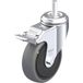 Blickle LKRA-TPA 101KF-FI-ELS-GS12 Roue pivotante avec frein Diamètre de roue : 100 mm Capacité de charge (max.) : 70 kg 1 pièce(s)
