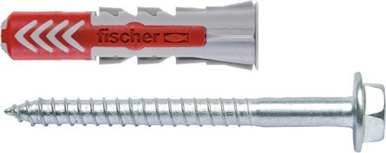 Fischer plug Duopower 12x60mm met schroef