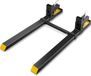 Vevor Palletvork 1490x100x230mm Vorkenbord 1814kg Laadvermogen Vorken 149cm Totale Lengte met 109,2cm Vorkblad Vorkheftruck 495-915mm Verstelbare Vorktanden Voorlader Palletframe