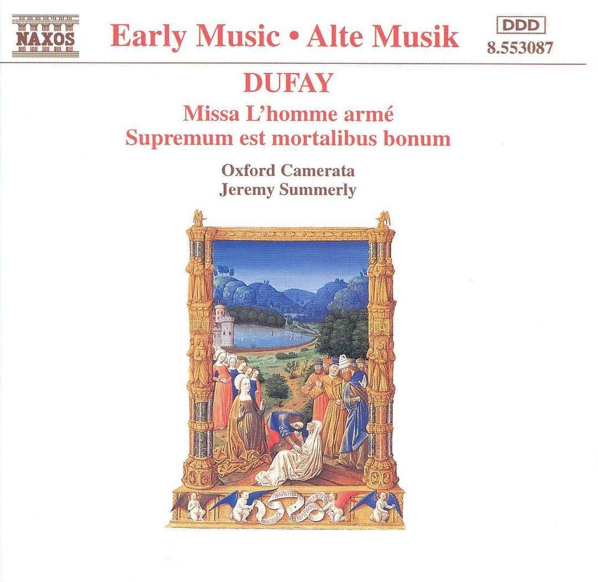 OUTHERE [du Fay] Guillaume Dufay: Missa L'homme Arme' - Supremum Est Mortalibus Bonum - CD
