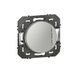 Legrand LEG95232 VV 10 A LUM Compo Dooxie interrupteur ou va-et-vient avec voyant aluminium