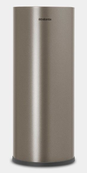 Brabantia ReNew Toilet Paper Roll Dispenser - Platinum - Holds 3 Rolls