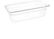 Vogue Polycarbonaat Bak | Transparant | GN 1/3 | 10cm Hoog