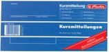 Berlitz Formulierenboek 'Beknopte notities', formaat 1/3 liggend A4, Blauw