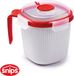 Snips Magnetron Magnetronmok - Mok met Handgreep - 0,7 L - Rood/Wit