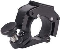 OEM Bol Fietsbel, aluminiumlegering mini bel fiets 100dB bel luid, fietshoorn fietsbel voor fiets MTB mountainbike, 22-24 mm stuur, zwart