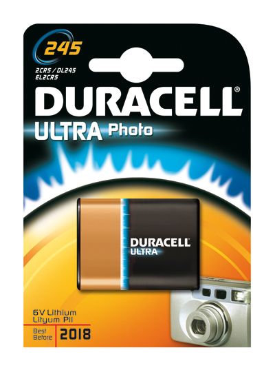 Duracell Ultra Photo 245 - Batterijen voor camera's/camcorders