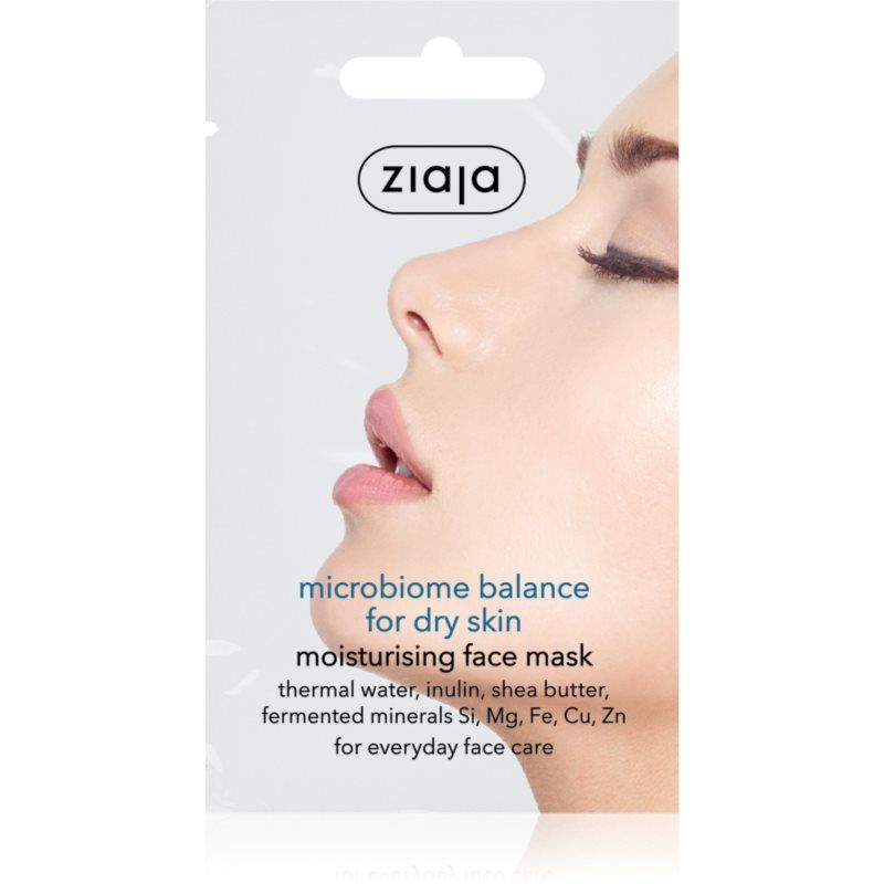 Ziaja Microbiome Moisturising Face Mask for Dry Skin 7ml