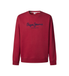 Pepe Jeans Heren MACBETH PLAIN CREW Sweatshirt, Rood (RUGBY ROOD), L