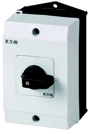 Eaton T0-3-8401/I1 - Elektrische schakelaar - Zwart, Wit - Kunststof - IP65