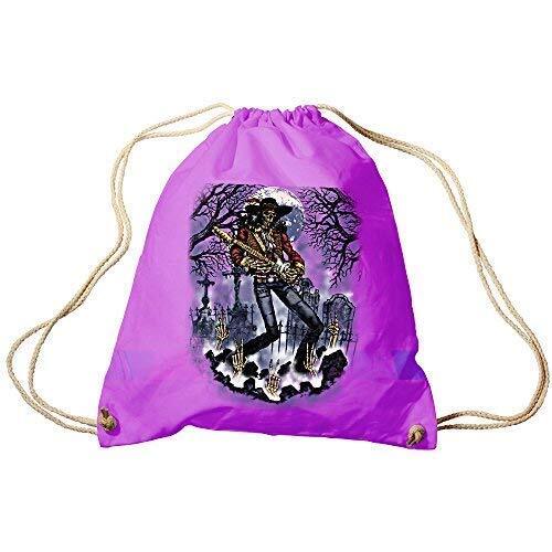 Fan-O-Menal Textilien Fan-O-Menal TB65302 Trend-Bag, sporttas, rugzak met print- Ghost Guitar